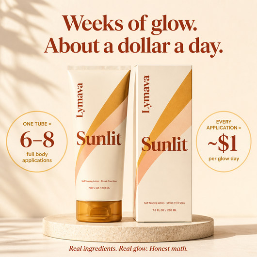 Lymava Sunlit - The 15-Minute Self-Tanning Lotion