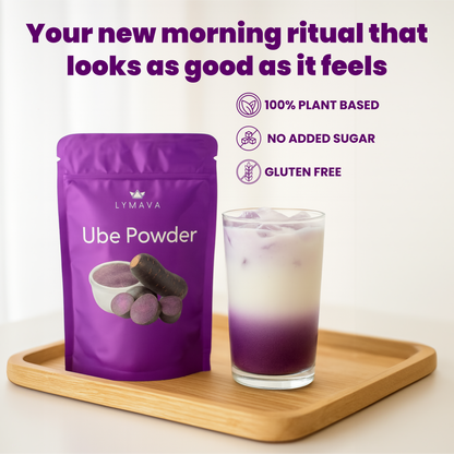Lymava Natural Ube Glow Powder