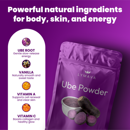 Lymava Natural Ube Glow Powder