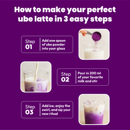 Lymava Natural Ube Glow Powder